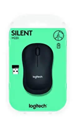 LOGITECH M220 SESSİZ KABLOSUZ USB MOUSE SİYAH 910-004878 - 1