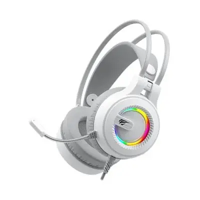 Havit Gamenote H2040D RGB Gaming Mikrofonlu Oyuncu Kulaklığı Beyaz
