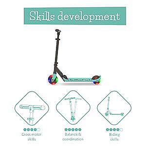 Chillafish Flexxi Glow Işıklı Katlanabilir 2 Tekerlekli Scooter - 2