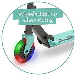 Chillafish Flexxi Glow Işıklı Katlanabilir 2 Tekerlekli Scooter - 5