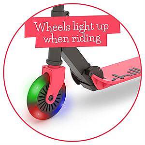 Chillafish Flexxi Glow Işıklı Katlanabilir 2 Tekerlekli Scooter - 14