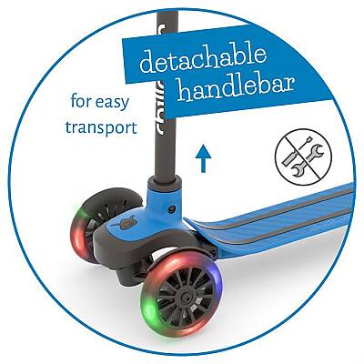 Chillafish Scotti Glow 3 Tekerlekli Işıklı Scooter - 6