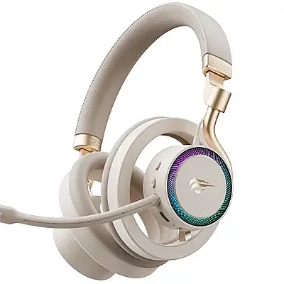 Havit Gamenote Fuxi-H8 Gaming Oyuncu Mikrofonlu Kulaklık (OHS, RGB, 6 Modlu Bağlantı, 32mm Sürücü, Type-C, 3.5mm, 2.4GHz Kablosuz) - 1