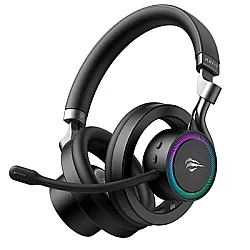 Havit Gamenote Fuxi-H8 Gaming Oyuncu Mikrofonlu Kulaklık (OHS, RGB, 6 Modlu Bağlantı, 32mm Sürücü, Type-C, 3.5mm, 2.4GHz Kablosuz) - 3