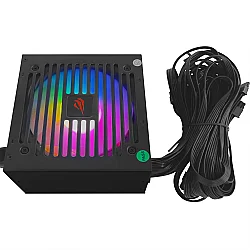 Havit Gamenote HV-T750W 750W RGB 80 PLUS BRONZE Güç Kaynağı Sessiz ve Serin Performans, Yüksek Verimlilik - HAVIT