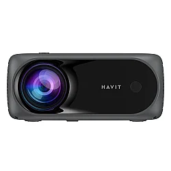 Havit PJ221 WiFi Projeksiyon Cihazı - 720p HD - Taşınabilir Ev Sineması - Siyah - HAVIT