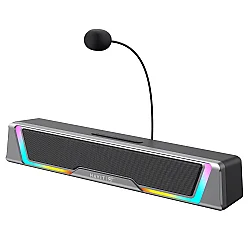 Havit SK221 RGB Işıklı Gaming Soundbar - BT 6.0 ve USB Bağlantılı Çıkarılabilir Mikrofonlu - HAVIT